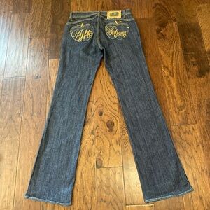 Vintage Y2K Apple Bottom Boot Cut Jeans (Size 9/10)